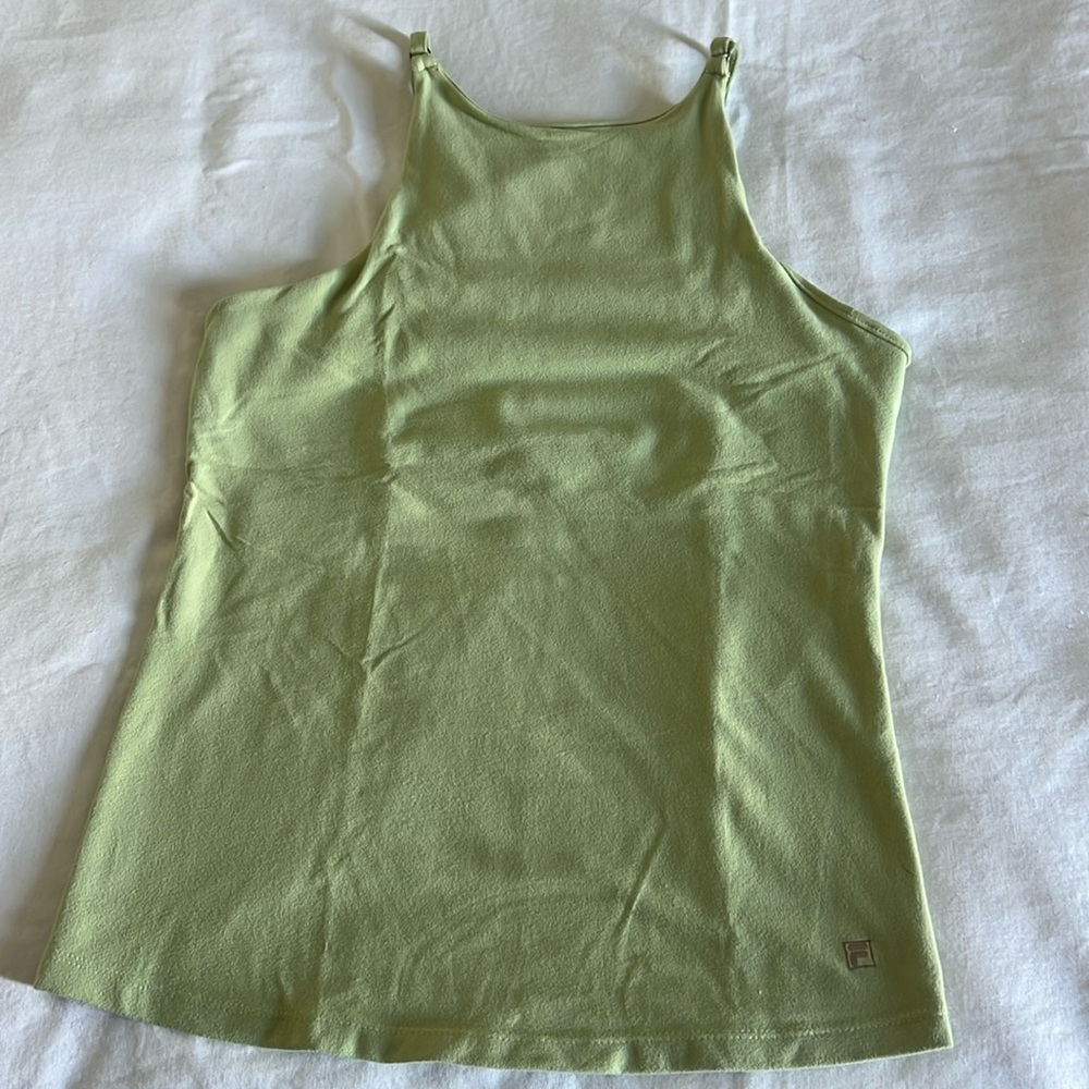 Fila work out top mint green size m